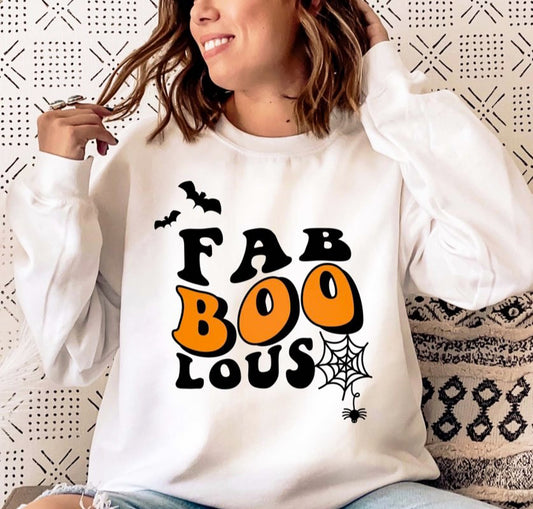 Fab Boo Lous Crew Sweatshirt