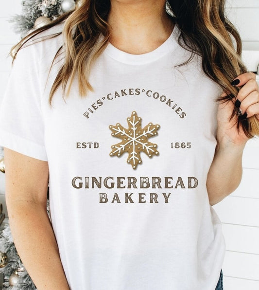 Gingerbread Bakery Tee
