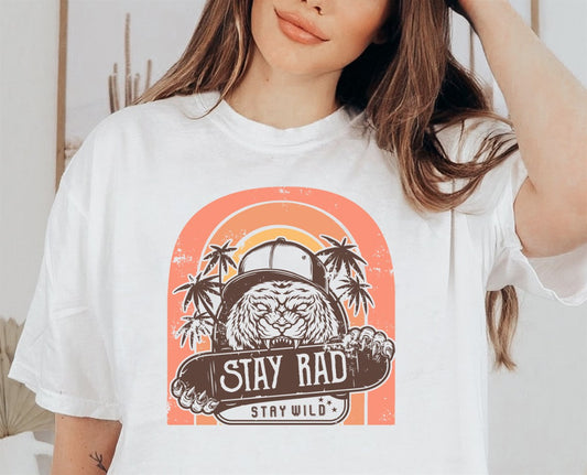 Stay Rad Stay Wild Tee