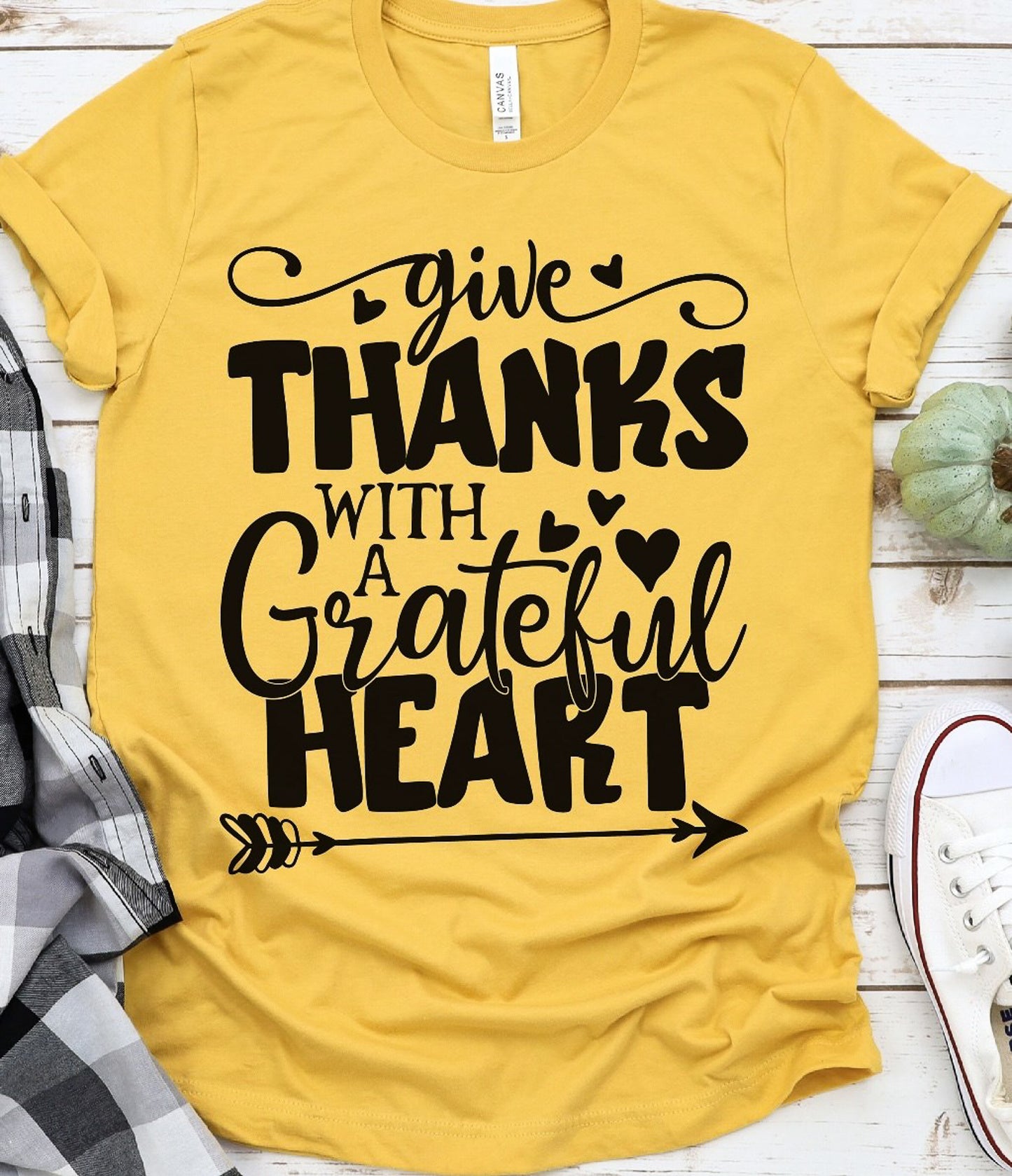 Give Thanks With A Grateful Heart Tee