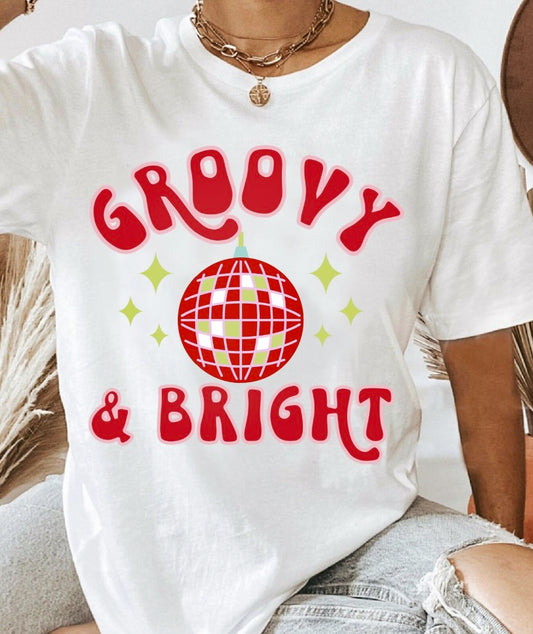 Groovy & Bright Disco Ball Tee