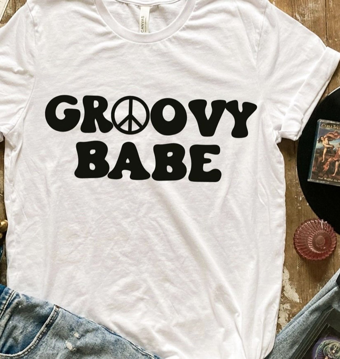 Groovy Babe Retro Tee