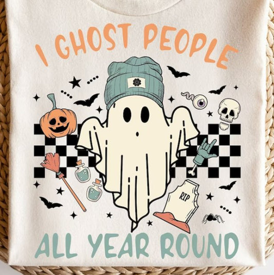 I Ghost People All Year Round Tee