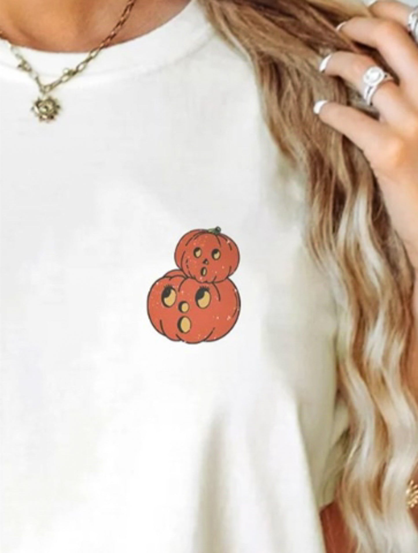 Support Your Local Trick Or Treaters Front/Back Tee