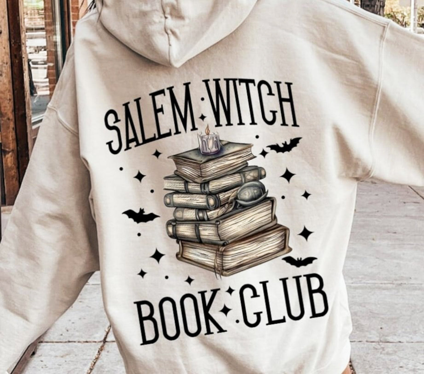 Salem Witch Book Club Hoodie