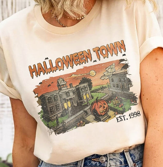 Halloweentown Town Square Tee
