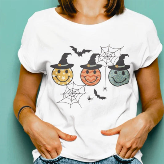 3 Smiley Witches Tee