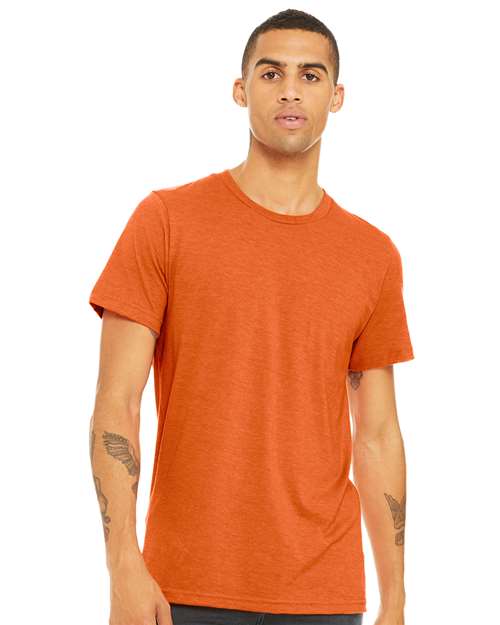 Heather Orange Bella + Canvas Unisex Tee