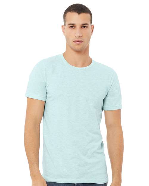 Heather Prism Ice Blue Bella + Canvas Unisex Tee