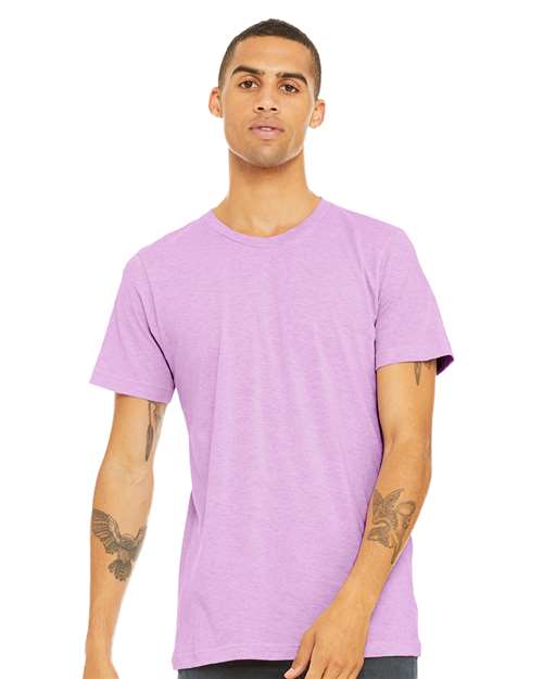 Heather Prism Lilac Bella + Canvas Unisex Tee