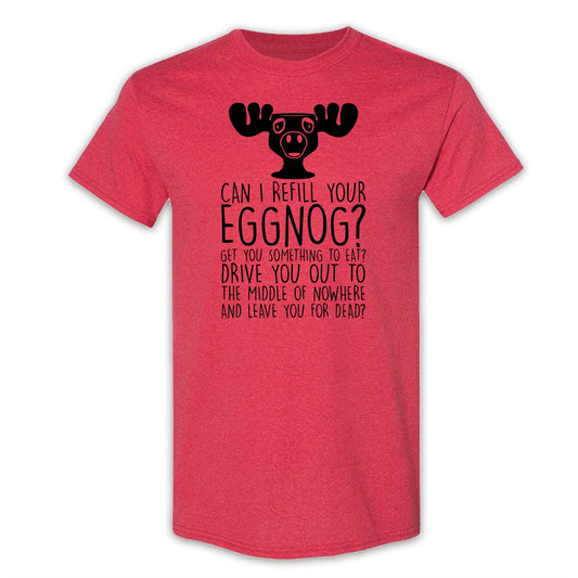 Can I Refill Your Eggnog? Get You Something To Eat? Tee
