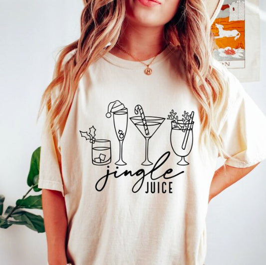 Jingle Juice Cocktails Tee