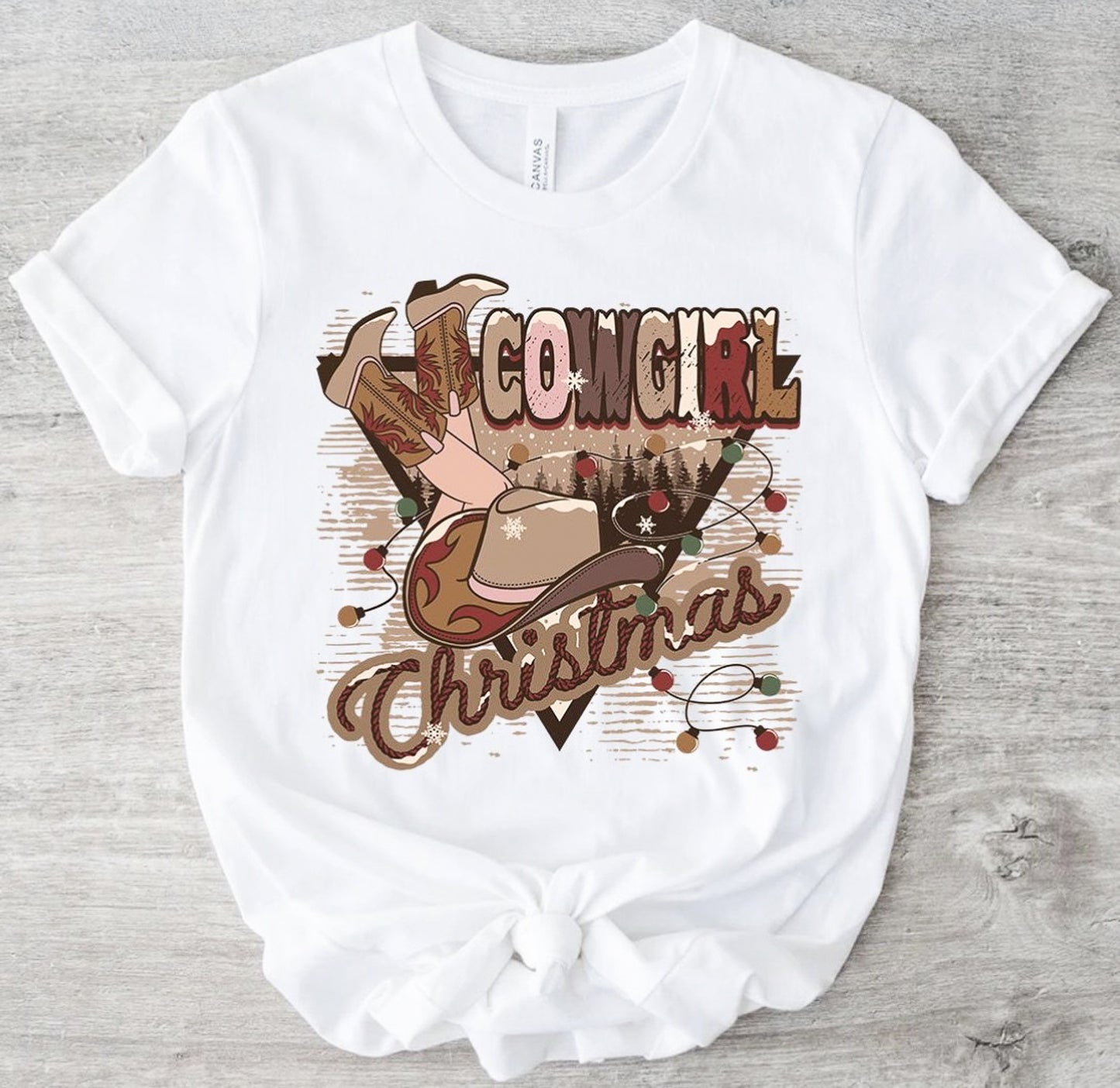 Cowgirl Christmas Tee