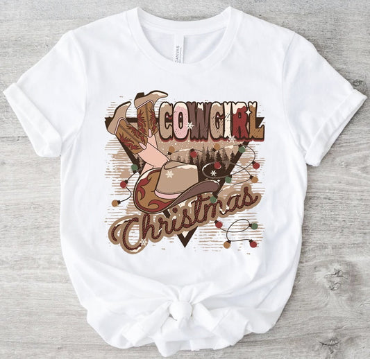 Cowgirl Christmas Tee