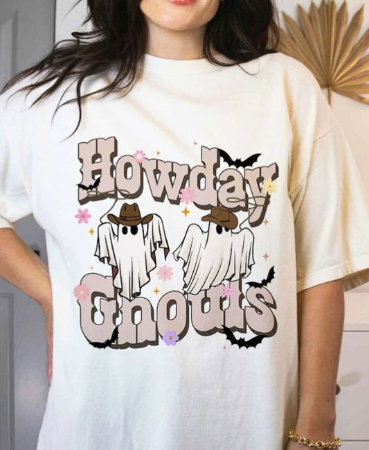 Howday Ghouls 2 Cowboy Ghosts Tee