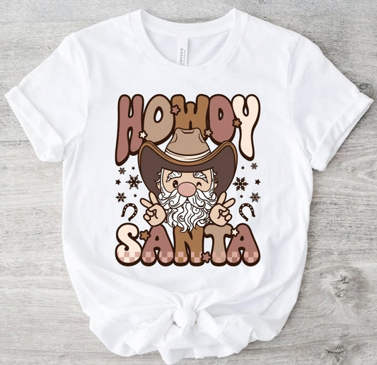 Howdy Santa Tee