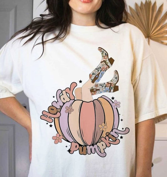 Howdy Pumpkin Tee