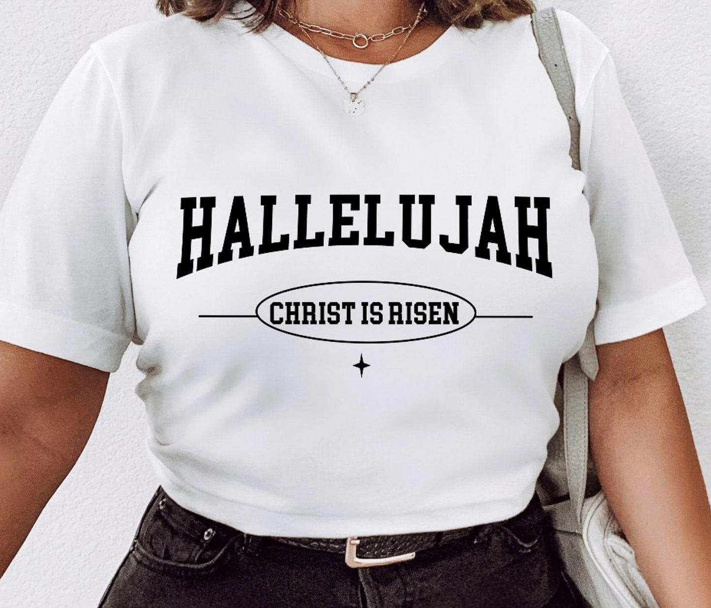 Hallelujah Christ Is Risen Tee