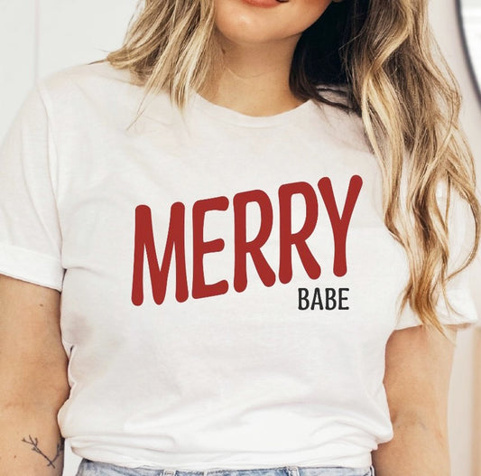 Merry Babe Tee