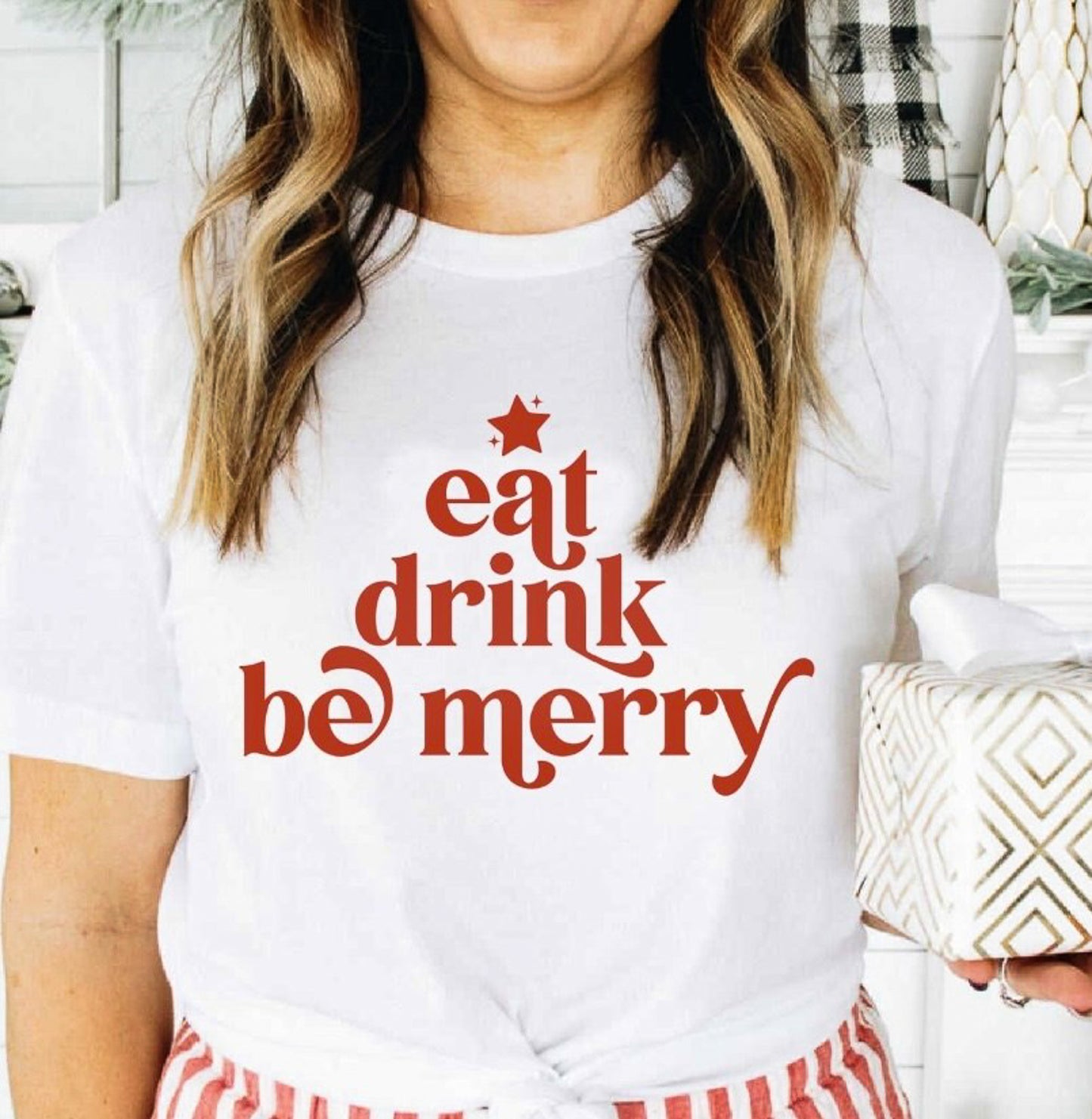 Eat Drink Be Merry Tee