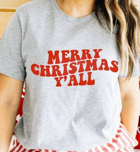 Merry Christmas Ya'll Tee