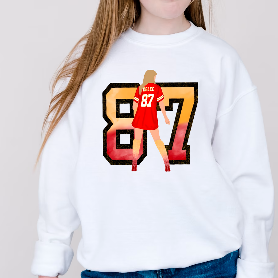 Taylor in 87 Jersey Sweatshirt or T Shirt Youth & Adult Sizes