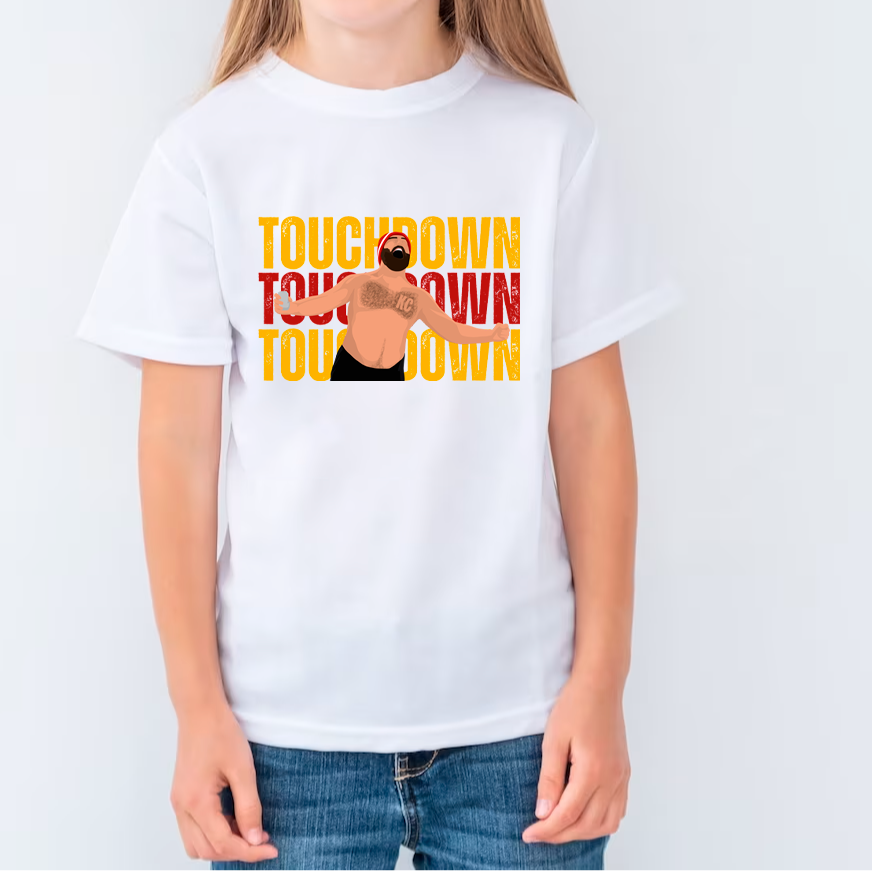 Jason Kelce Touchdown Sweatshirt or T Shirt Youth & Adult Sizes