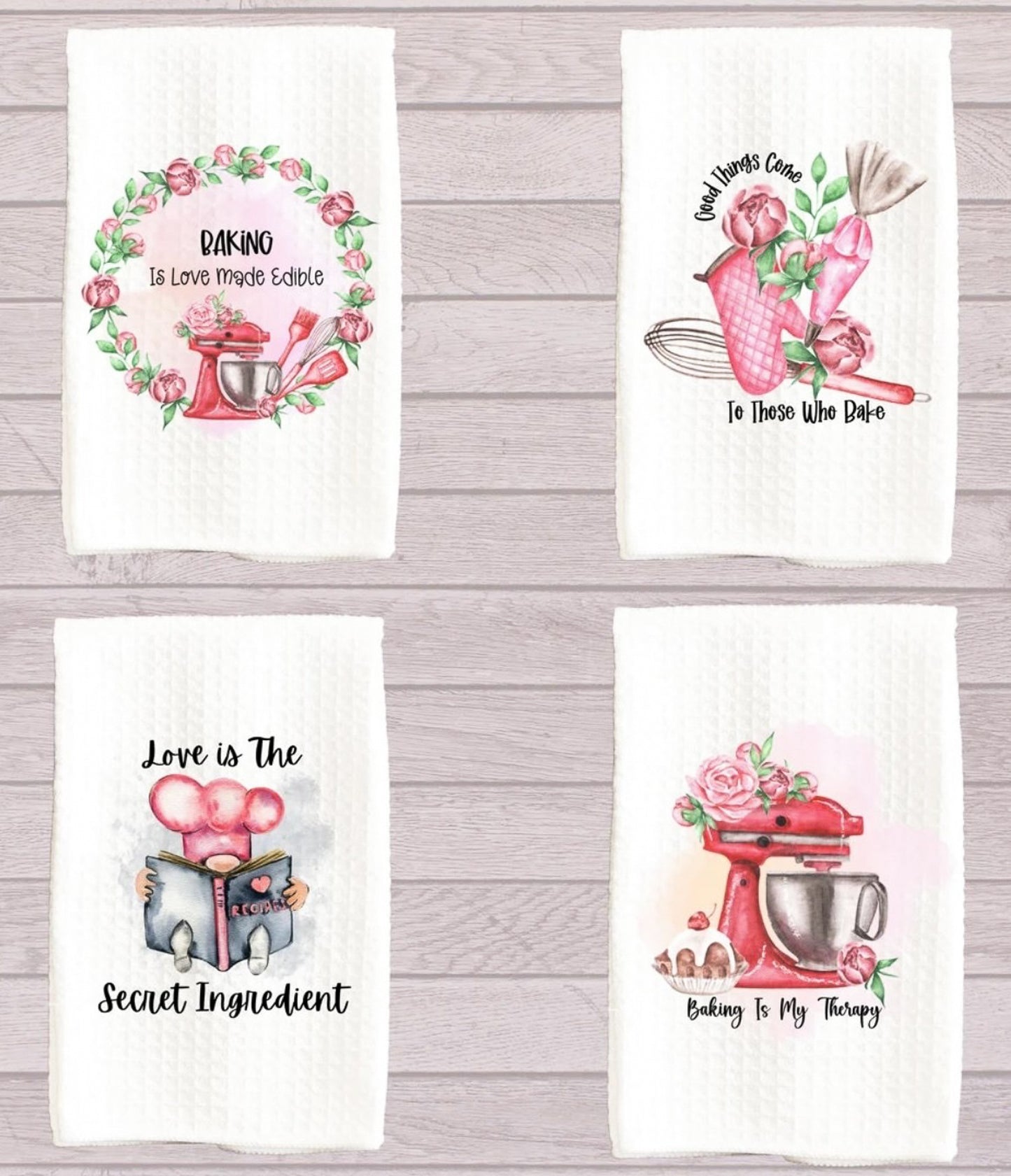 Baking Is Love Made Edible Kitchen Towel
