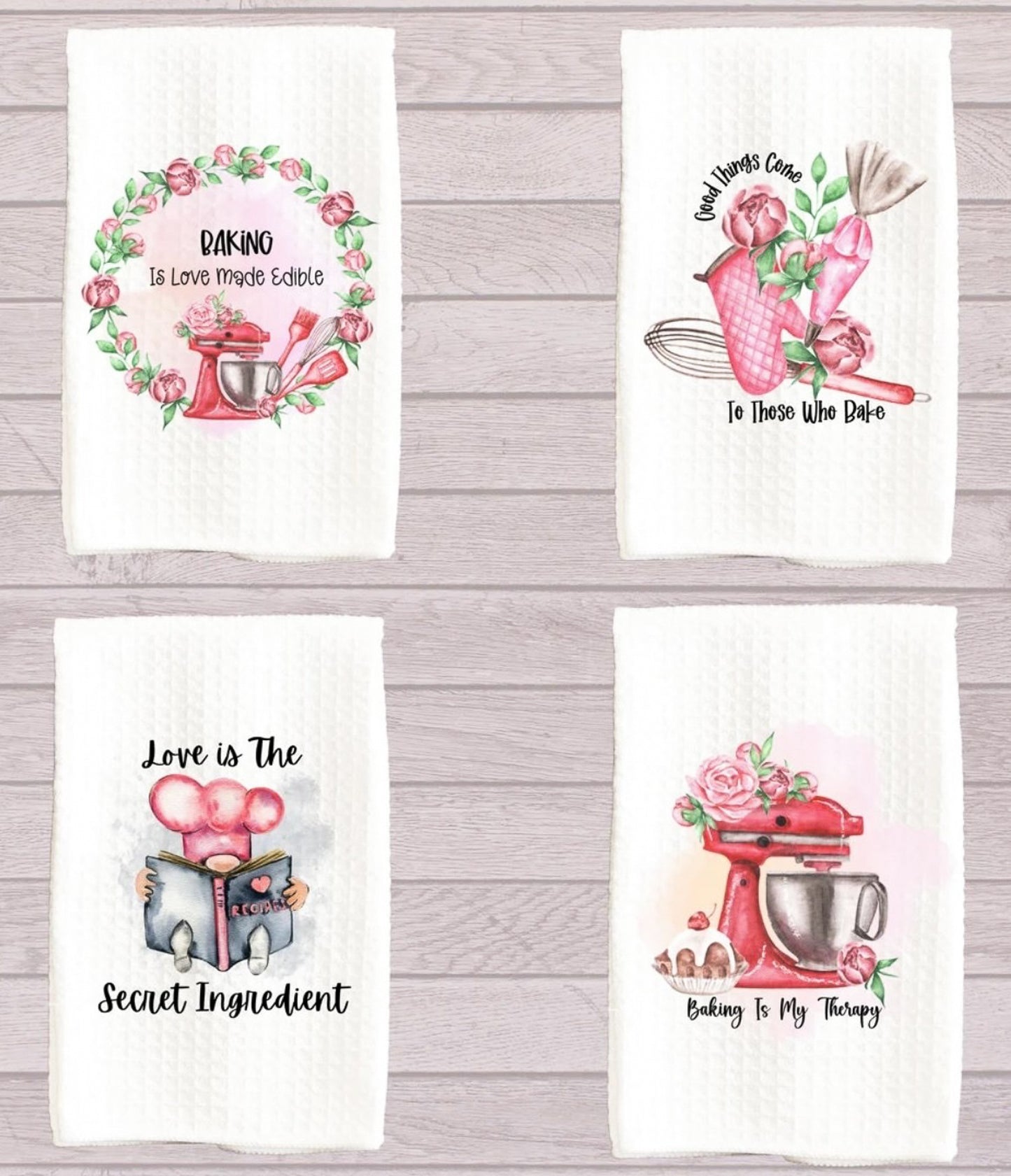 Love Is The Secret Ingredient Kitchen Towel