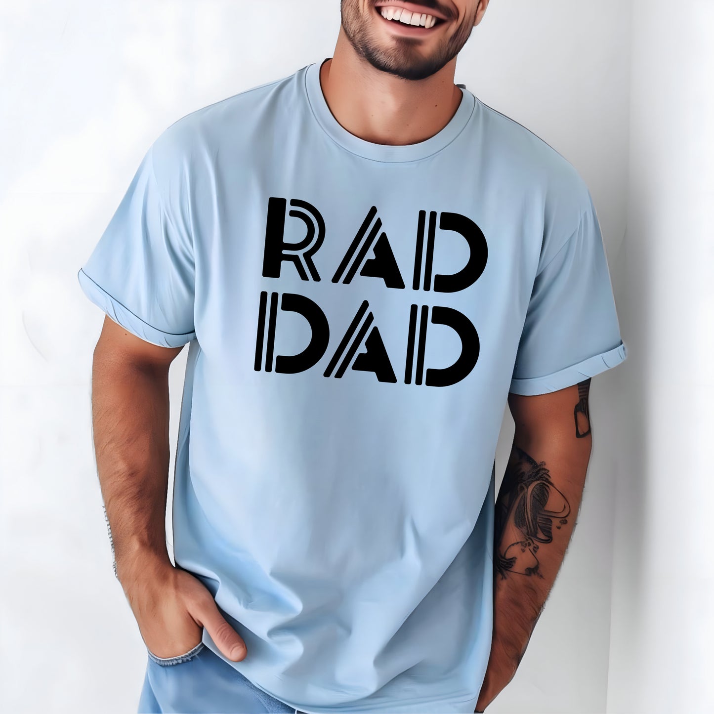 Rad Dad T-Shirt or Crew Sweatshirt