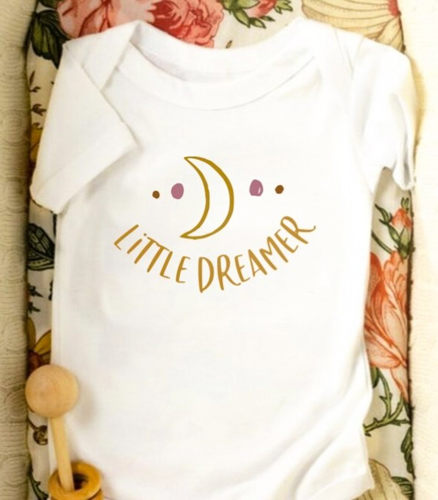 Little Dreamer With Moon Bodysuit