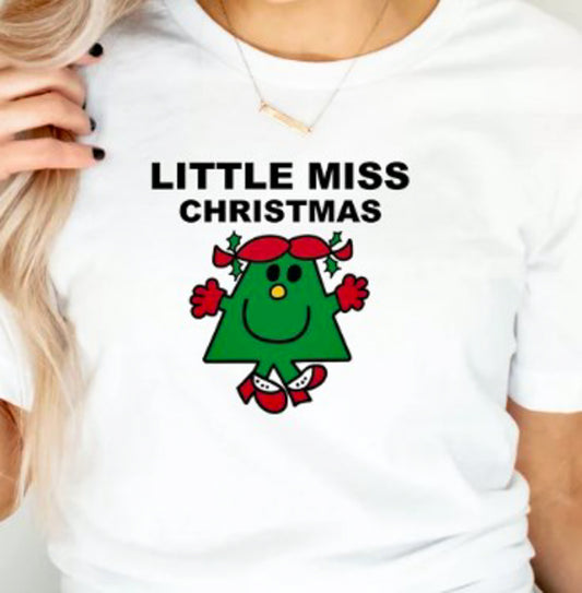 Little Miss Christmas Tee