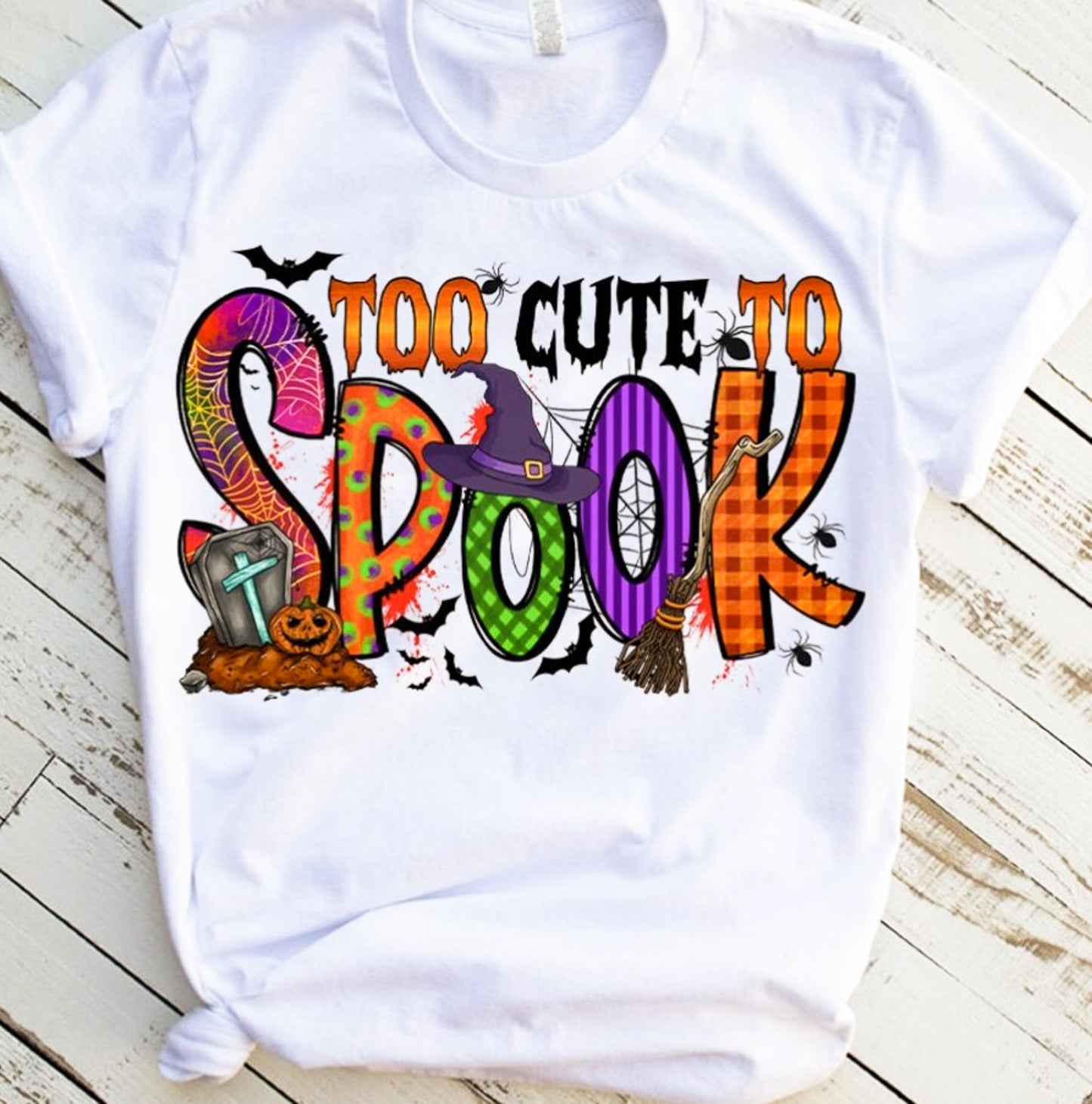 Too Cute To Spook Tee/Bodysuit