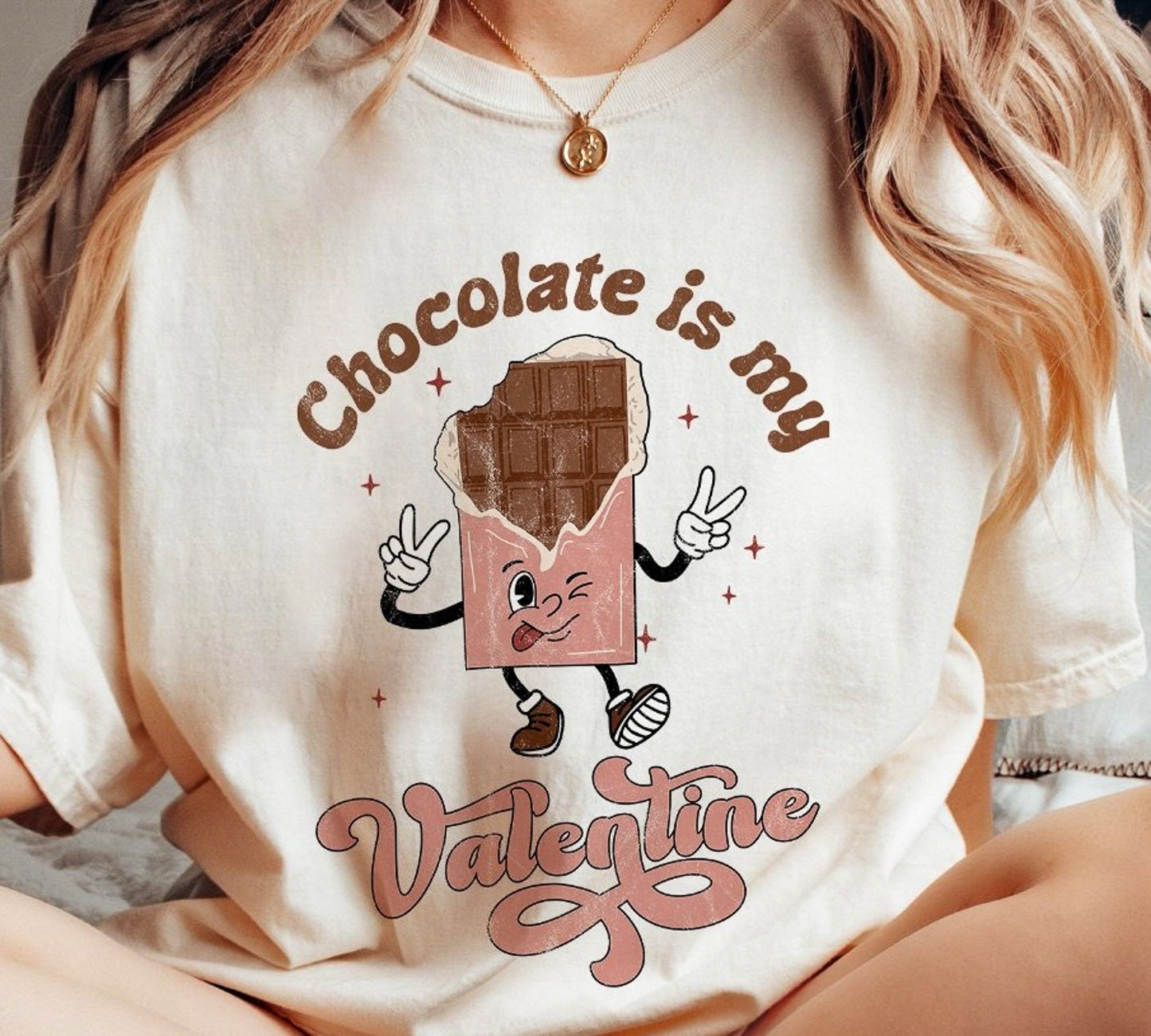 Chocolate Is My Valentine Tee