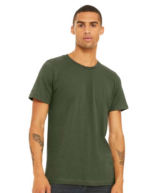 Military Green Bella + Canvas Unisex Tee