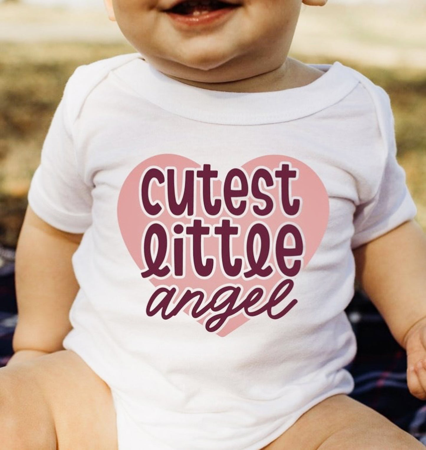 Cutest Little Angel Bodysuit