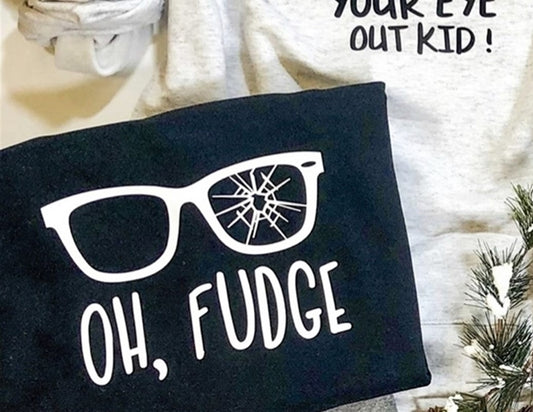 Oh Fudge Broken Glasses Crew Sweatshirt