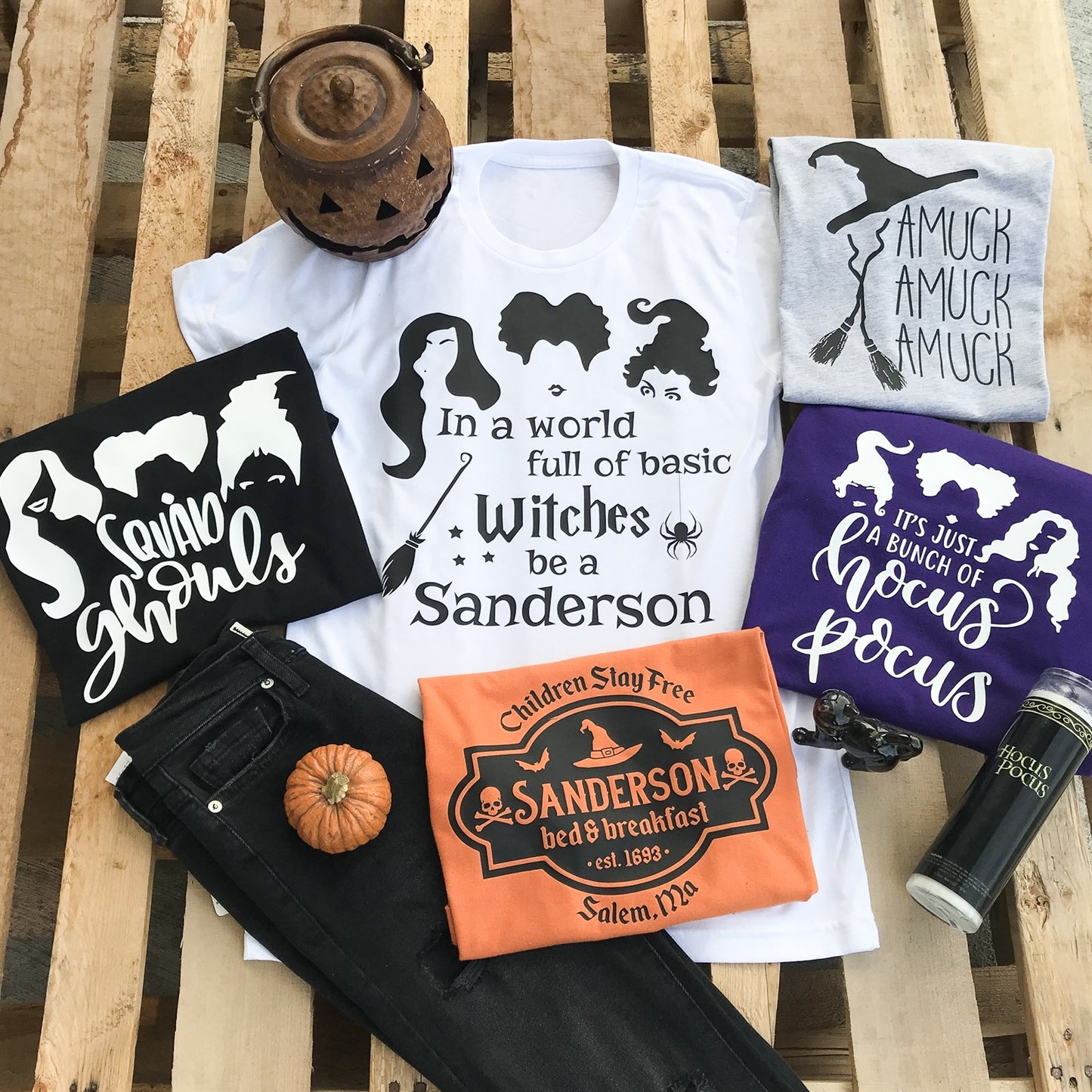 In A World Full Of Basic Witches Be A Sanderson Tee