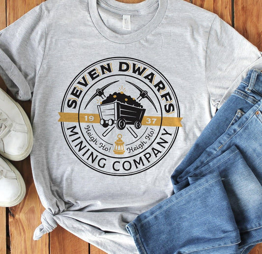 Seven Dwarfs Mining Company Tee