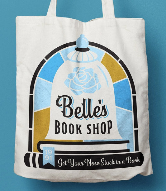 Belle's Book Shop Tote Bag