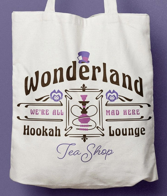 Wonderland Tea Shop Tote Bag