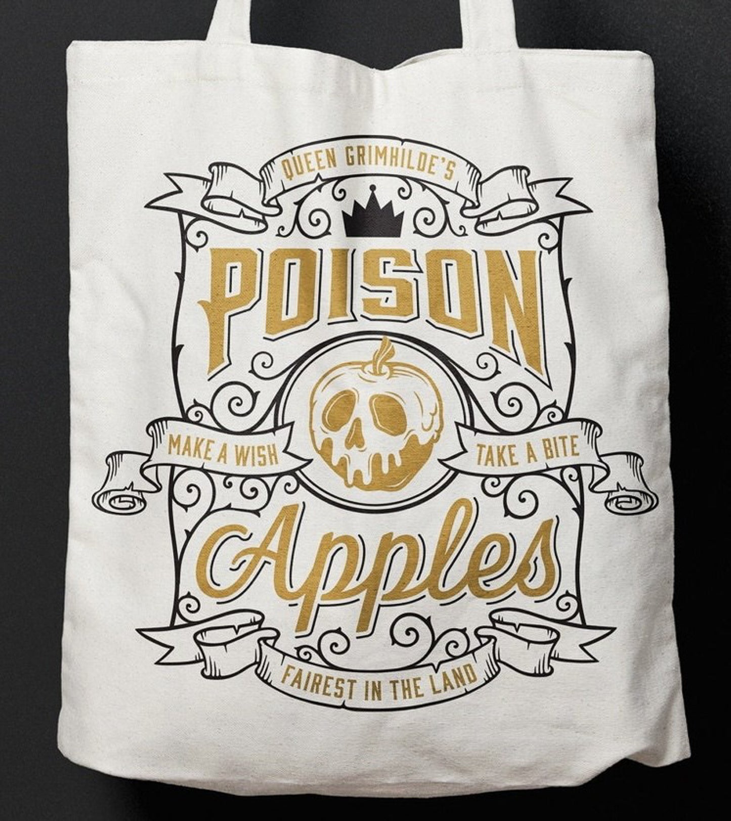 Queen Grimhilde's Poison Apples Tote Bag