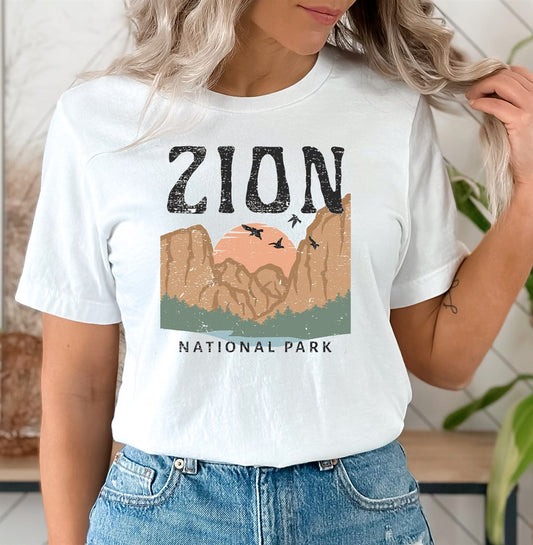 Zion National Park T-Shirt or Crew Sweatshirt