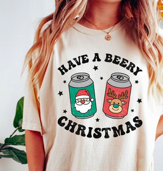 Have A Beery Christmas Tee