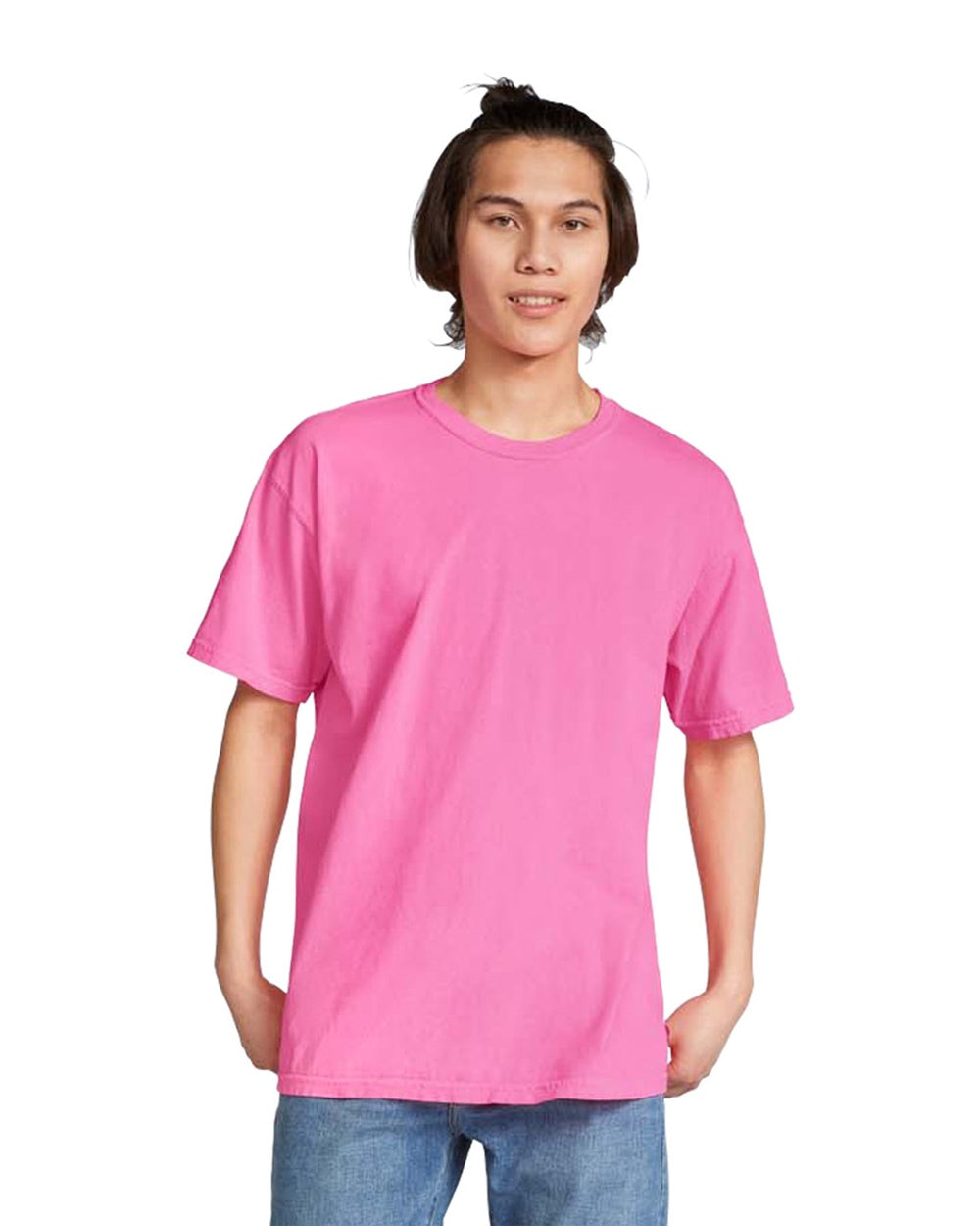 Neon Pink Comfort Colors Heavyweight Unisex Tee