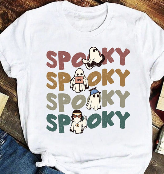 Spooky Spooky Spooky Spooky Tee