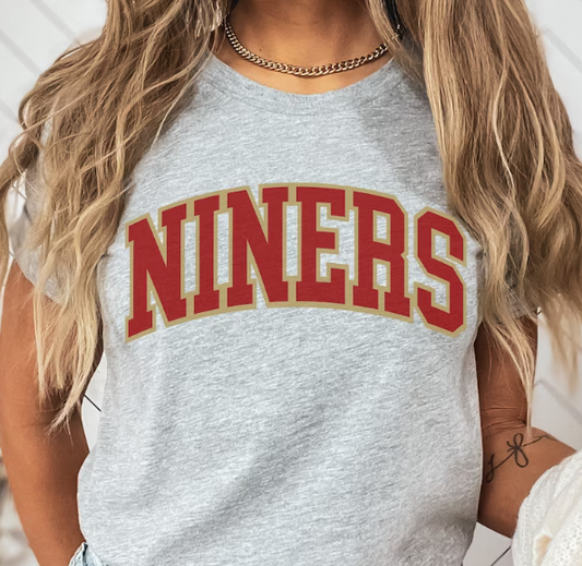 Niners Sweatshirt or T Shirt Youth & Adult Sizes