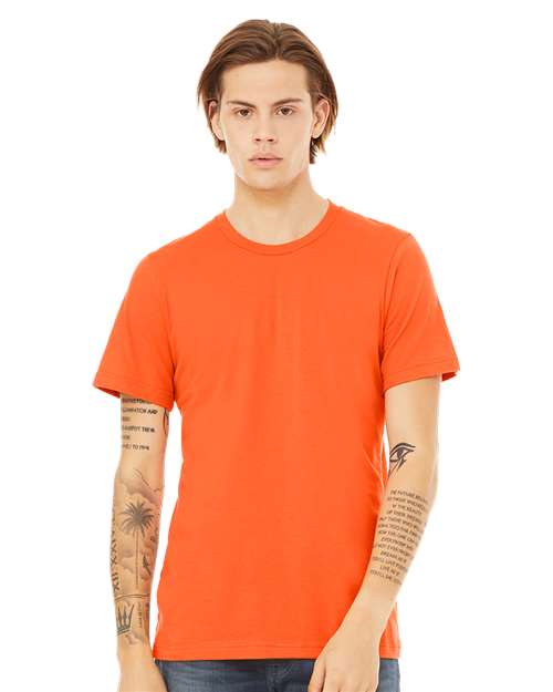 Orange Bella + Canvas Unisex Tee