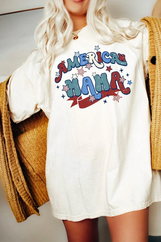 *American Mama T-Shirt or Crew Sweatshirt