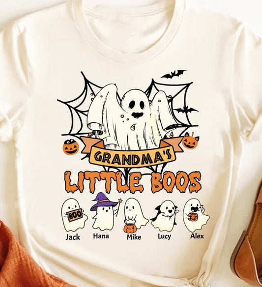 Personalized Little Boos Tees